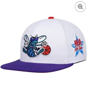 Mitchell & Ness Charlotte Hornets NBA All-Star Snapback Hat One Size